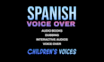 do professional kids voice in spanish