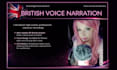 provide a professional british female narration for you