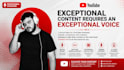 record a professional voiceover in spanish for youtube video