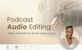 professionally edit and mix your audio podcast in audacity or descript
