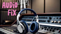 fix audio sound, background noise, edit any video audio