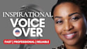 record inspirational voice over