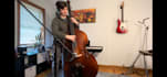 record professional upright bass double bass for any style