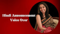 record voiceovers for english and hindi IVR and announcements