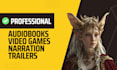 record your british female fantasy voiceover