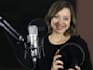 record a female german voice over in a young voice