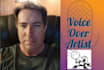 record an announcer radio station style male voice over in studio quality
