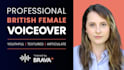 be your youthful, female, british narrator