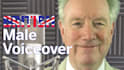 record a professional british male voiceover