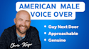 provide an authentic american male voiceover for your brand
