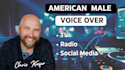 record a voiceover for a radio, TV, social media commercial