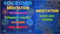 record your meditation voice over