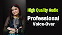 be your indian female voice over artist in english and hindi