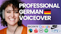 be your professional german voiceover expert