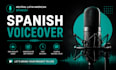 record a professional neutral latin american spanish voice