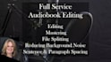 edit and master your audiobook for acx or authors republic