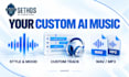 create custom ai music