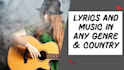 be your female singer and songwriter