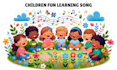 write sing produce kids song, nursery rhymes, children fun learning music