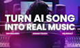 remake your ai generated song into professional, real music