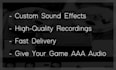 design custom sound effects for your video game