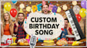 create custom birthday song
