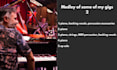 record keyboard, strings, synth, organ for your track