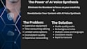 create a realistic male or female ai voiceover