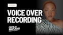 do a voice over that is professional
