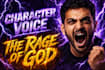 do expressive character voice over for animation