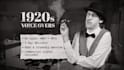 record a vintage 1920s radio announcer voice over