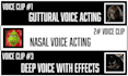 do the french voice over of a bad guy