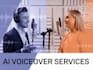 record indian american voice over using ai