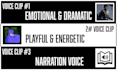 record a french acting voice