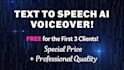 create professional ai voiceovers in 30 languages HQ   fast