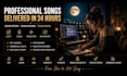 compose a custom song in 24h for reels, ads, or podcasts