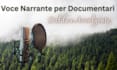 record a warm and professional italian female voice over