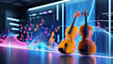 create ai generated jingles with live violin and viola