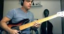 record bass guitar and upright bass
