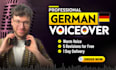 produce a german elearning voice over within 1 day