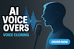 create ai voiceovers human like and clone your voice