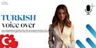 do service high quality native turkish female voice over