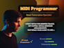 transcribe your audio or music into professional midi files