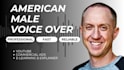 record a professional american male voice over
