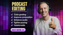 edit your podcast video with clean cuts and pro audio