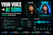 create a custom ai voice for your character singing