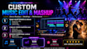 mix, combine songs, edit, cut, mashup for dances, weddings