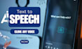 do text to speech using your clone voice or ai voice