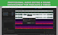 do professional audio editing and sound enhancements