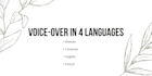 record a deep and expressive russian male voiceovers
